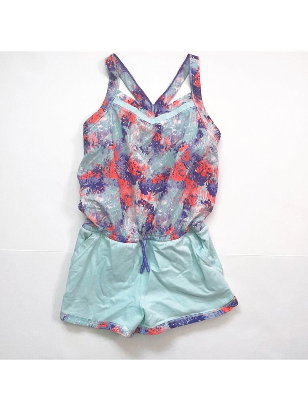 Ivivva Girls Crossback Romper, Size 12